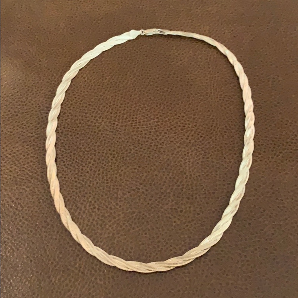 Vintage 18” Sterling Silver Chain Necklace